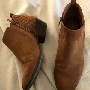 Camel Ankle Boots